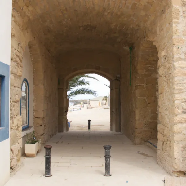 Isla de Tabarca arco entrada